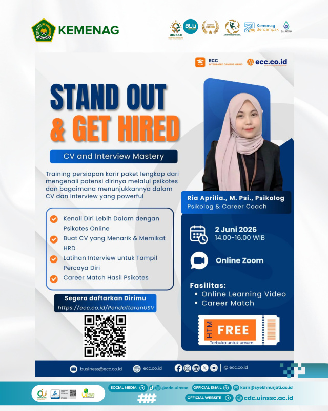 Training Persiapan Karir UINSSC: Kuasai CV dan Interview Sebelum Lulus