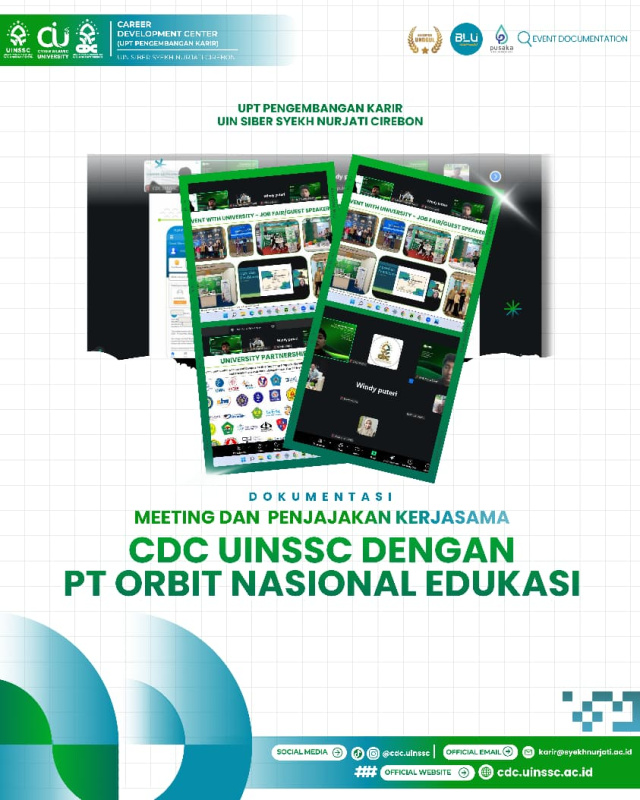 CDC UINSSC Jajaki Kerja Sama Strategis dengan ONE Indonesia untuk Perluas Akses Karier Mahasiswa