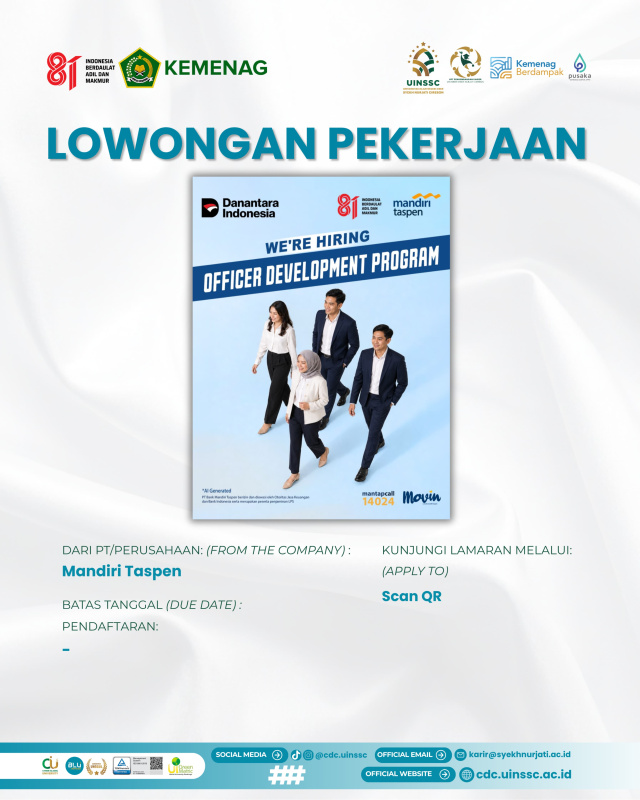 Bank Mandiri Taspen Buka Officer Development Program untuk Cetak Talenta dan Pemimpin Perbankan Masa Depan