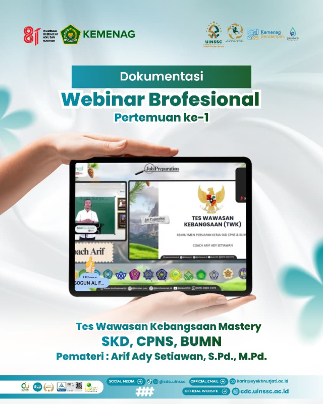 Dokumentasi Webinar Bropfesional Pertemuan Ke-1: 300+ Peserta Siapkan Diri Hadapi Seleksi Kerja