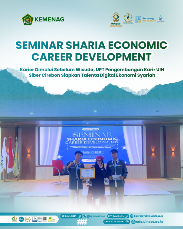 Seminar Sharia Economic Career Development Bekali Mahasiswa Hadapi Dunia Profesional