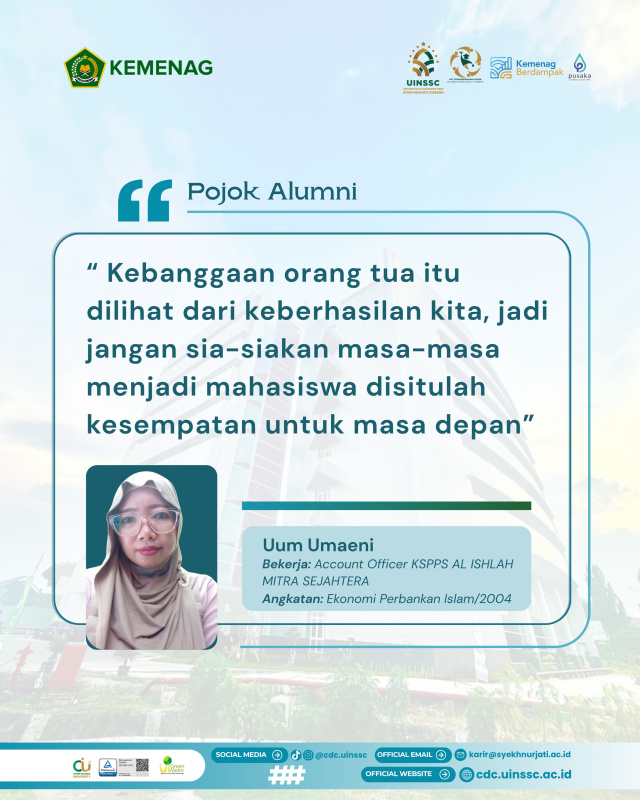 Motivasi Karier Uum Umaeni: Manfaatkan Masa Kuliah untuk Mempersiapkan Masa Depan