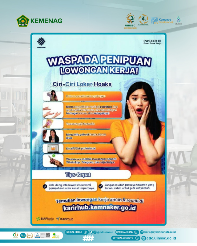 Tips Karier: Kenali Ciri-Ciri Lowongan Kerja Hoaks agar Terhindar dari Penipuan