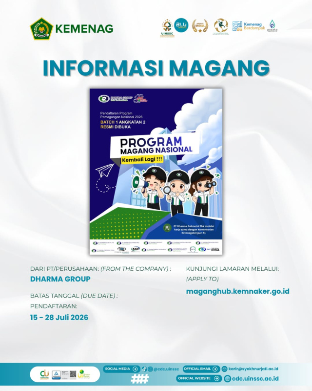 Program Magang Nasional PT Dharma Polimetal Tbk Batch 1 Angkatan 2 Resmi Dibuka