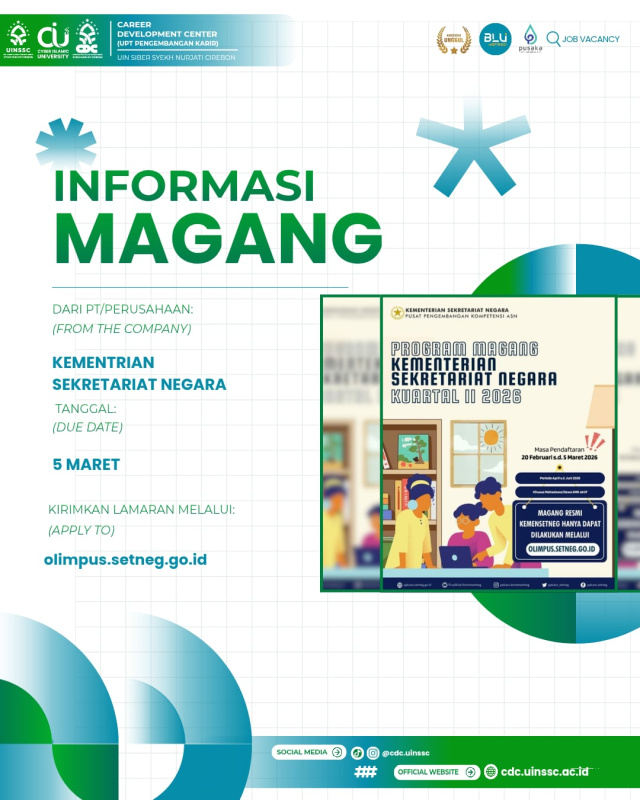 Program Magang Resmi Setneg RI Kuartal II 2026 Kesempatan Emas Mahasiswa Berkembang