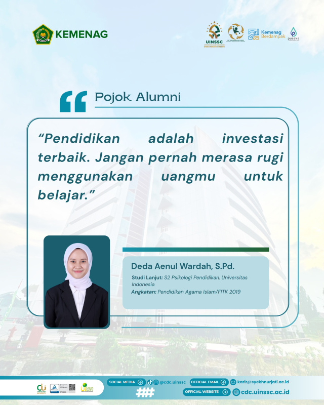 Motivasi Karier Deda Aenul Wardah: Pendidikan Jadi Investasi untuk Masa Depan