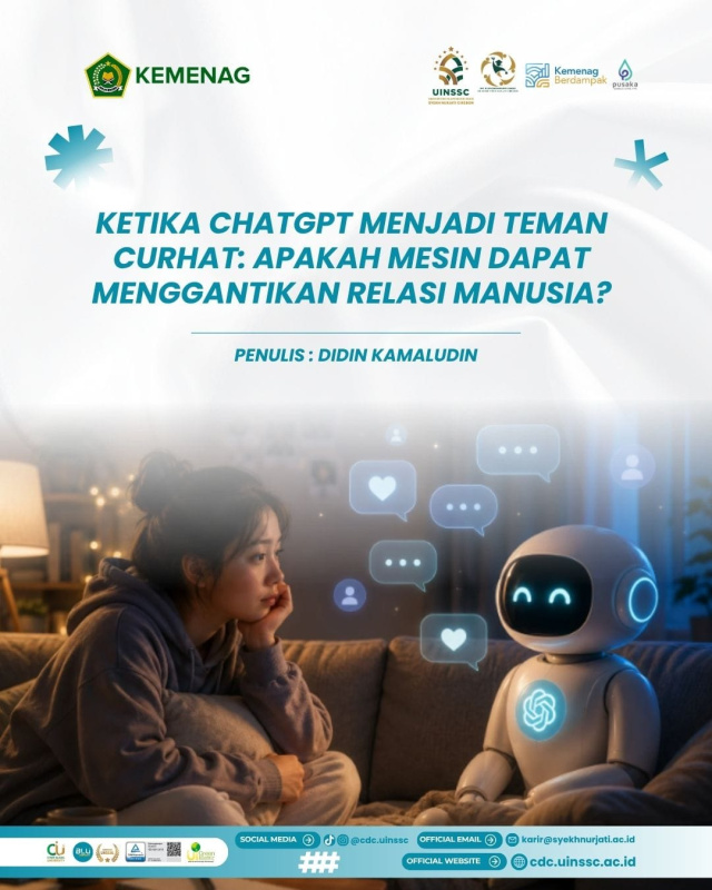 Ketika ChatGPT Menjadi Teman Curhat: Apakah Mesin Dapat Menggantikan Relasi Manusia?