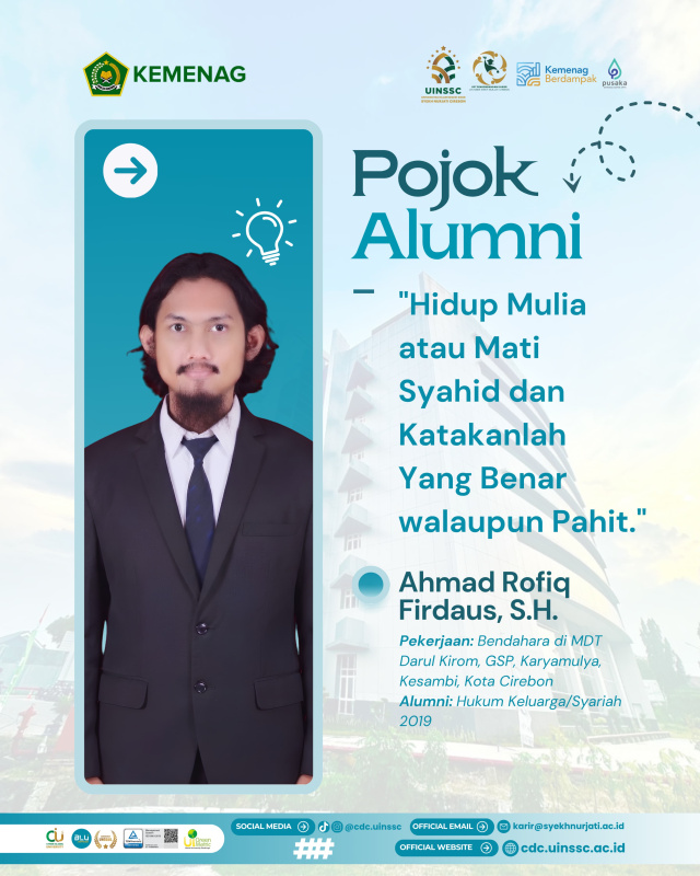 Motivasi Karier Ahmad Rofiq Firdaus: Pentingnya Keberanian, Keteguhan, dan Kejujuran