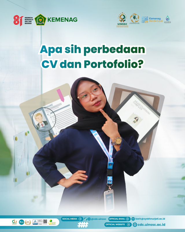 Kenali Perbedaan CV dan Portofolio Sebelum Memasuki Dunia Kerja