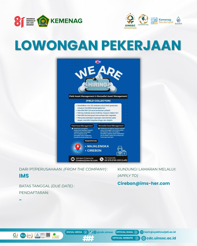 PT Intrias Mandiri Sejati Buka Lowongan untuk Fresh Graduate, Tersedia Posisi Field dan Remedial Asset Management