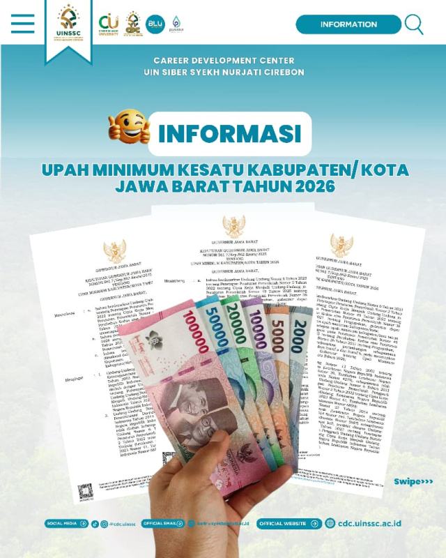 Upah Minimum Kabupaten/Kota (UMK) Jawa Barat tahun 2026 menunjukkan perbedaan signifikan di tiap wilayah