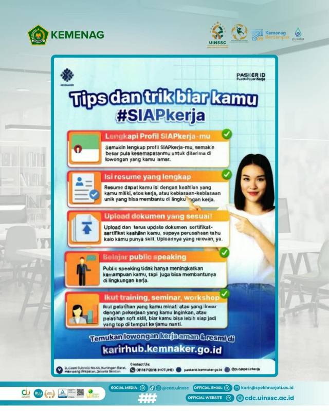Pasker ID Kemnaker Bagikan Tips agar Pencari Kerja Lebih Siap Dilirik Perusahaan Tips dan Trik Sia