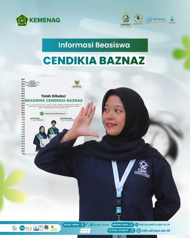 Peluang Beasiswa untuk Mahasiswa Semester 5, Beasiswa Cendekia BAZNAS 2026 Dibuka